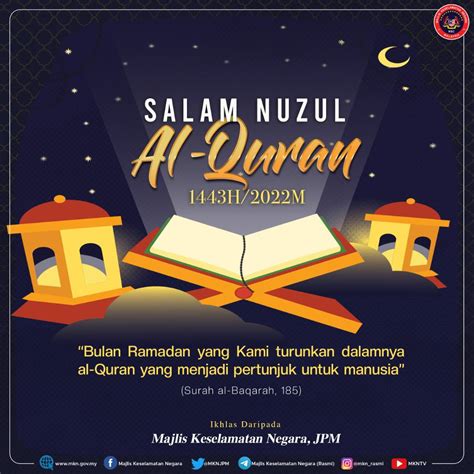 poster cuti nuzul quran